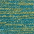 Nourison Essentials 18' Runner Blue Green Area Rug