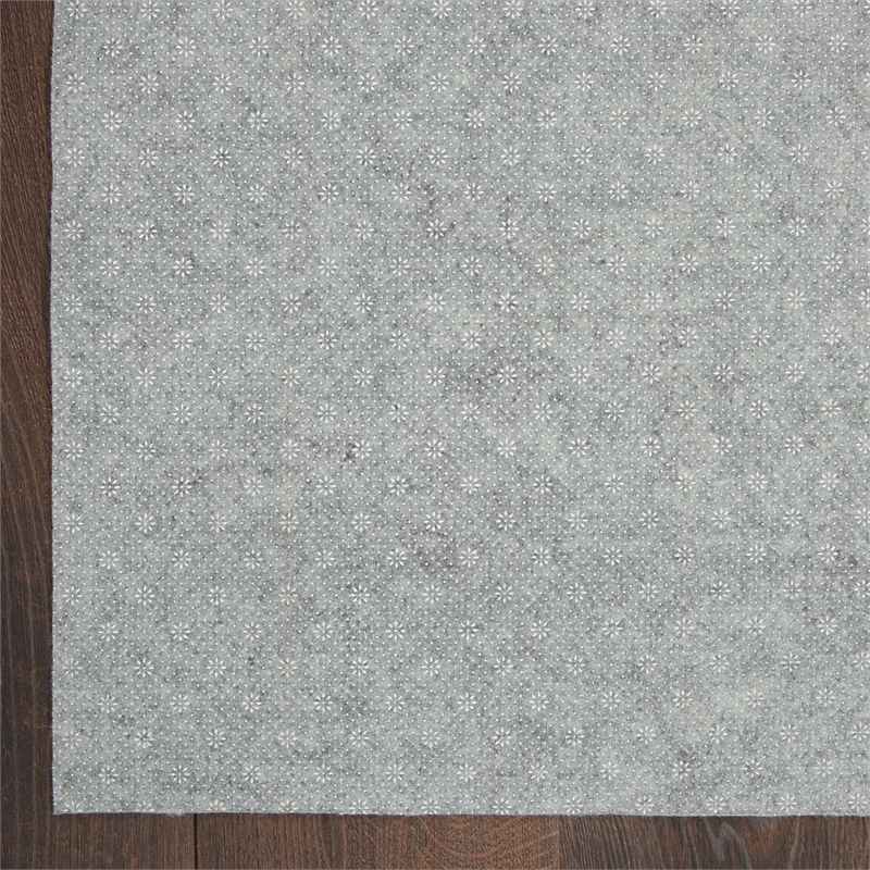 Nourison Rug-Loc Basic 6' Runner Grey Area Rug