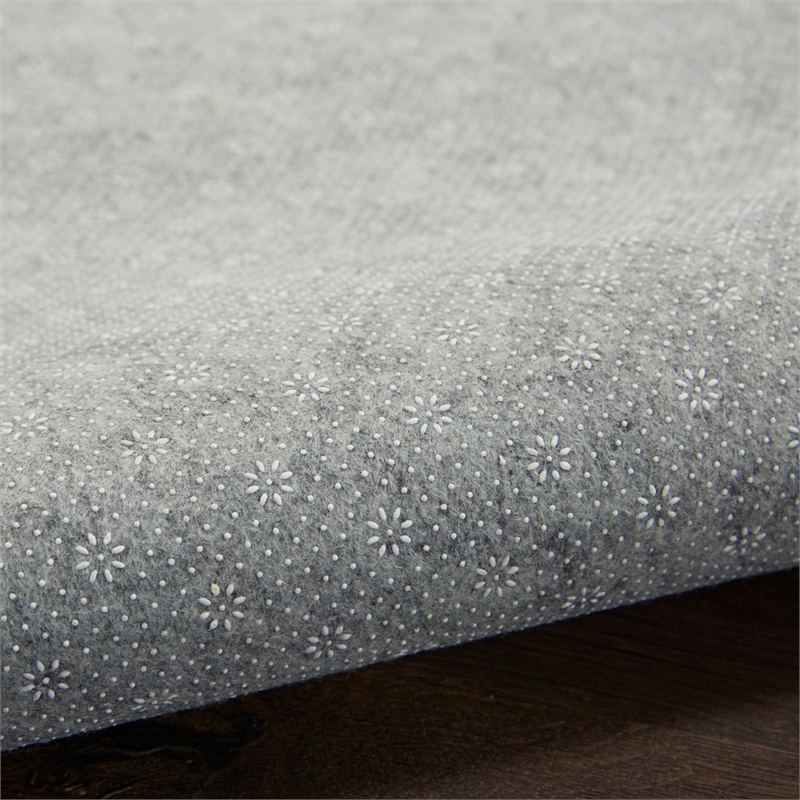 Nourison Rug-Loc Basic 6' Runner Grey Area Rug