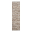 Nourison Elation 6' Runner Ivory Grey Area Rug