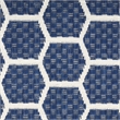 Nourison Reversible Ind/Outd 12' Runner Navy Area Rug