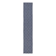 Nourison Reversible Ind/Outd 12' Runner Navy Area Rug