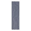Nourison Reversible Ind/Outd 8' Runner Navy Area Rug