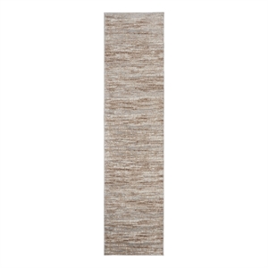 Nourison Elation 16' Runner Ivory Grey Area Rug