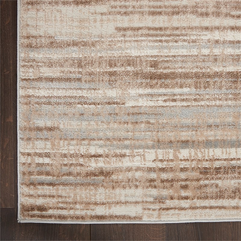 Nourison Elation 8' x 11' Ivory Grey Area Rug