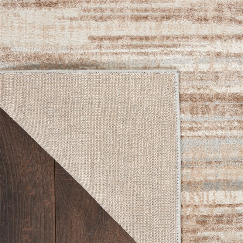 Nourison Elation 8' x 11' Ivory Grey Area Rug
