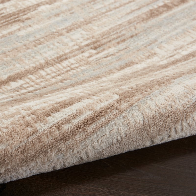 Nourison Elation 8' x 11' Ivory Grey Area Rug