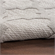 Nourison Easy Care 6' Runner Silver Grey Area Rug