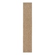 Nourison Reversible Ind/Outd 10' Runner Natural Area Rug