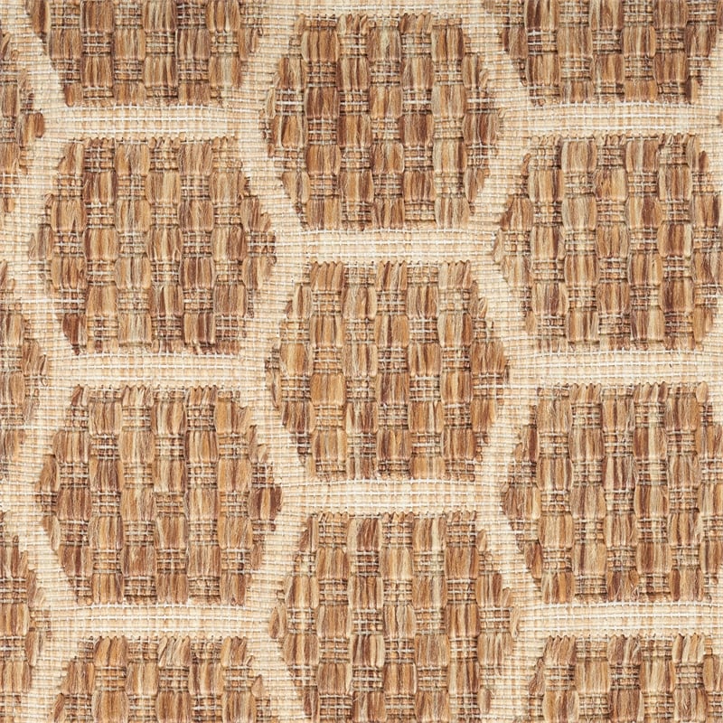 Nourison Reversible Ind/Outd 6' Runner Natural Area Rug
