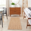 Nourison Reversible Ind/Outd 8' Runner Natural Area Rug