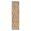 Nourison Reversible Ind/Outd 8' Runner Natural Area Rug