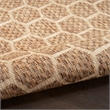 Nourison Reversible Ind/Outd 12' Runner Natural Area Rug