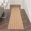Nourison Reversible Ind/Outd 12' Runner Natural Area Rug