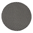 Nourison Reversible Ind/Outd 8' x Round Black Area Rug