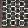 Nourison Reversible Ind/Outd 8' Runner Black Area Rug