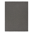 Nourison Reversible Ind/Outd 9' x 12' Black Area Rug