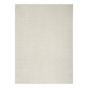 Nourison Home Cozy Modern 7' x 9' Ivory Grey   Area Rug