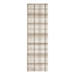 Nourison Home Grafix 6' Runner Ivory Beige   Area Rug