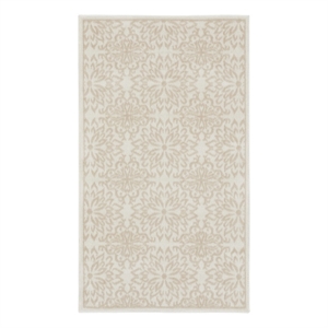 Nourison Home Jubilant 3' x 5' Ivory Beige   Area Rug