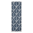 Nourison Home Aloha 6' Runner Blue     Area Rug