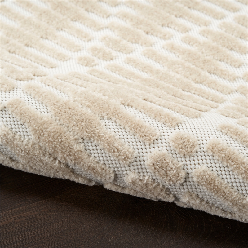Nourison Home Casual 5' x 7' Beige   Area Rug