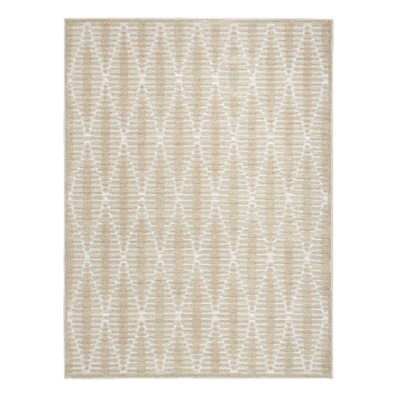Nourison Home Casual 5' x 7' Beige   Area Rug