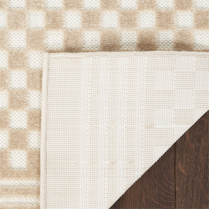 Nourison Home Casual 7' x 9' Beige   Area Rug