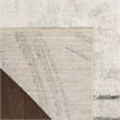 Nourison Home Astra Machine Washable 5' x 7' Silver Blue   Area Rug