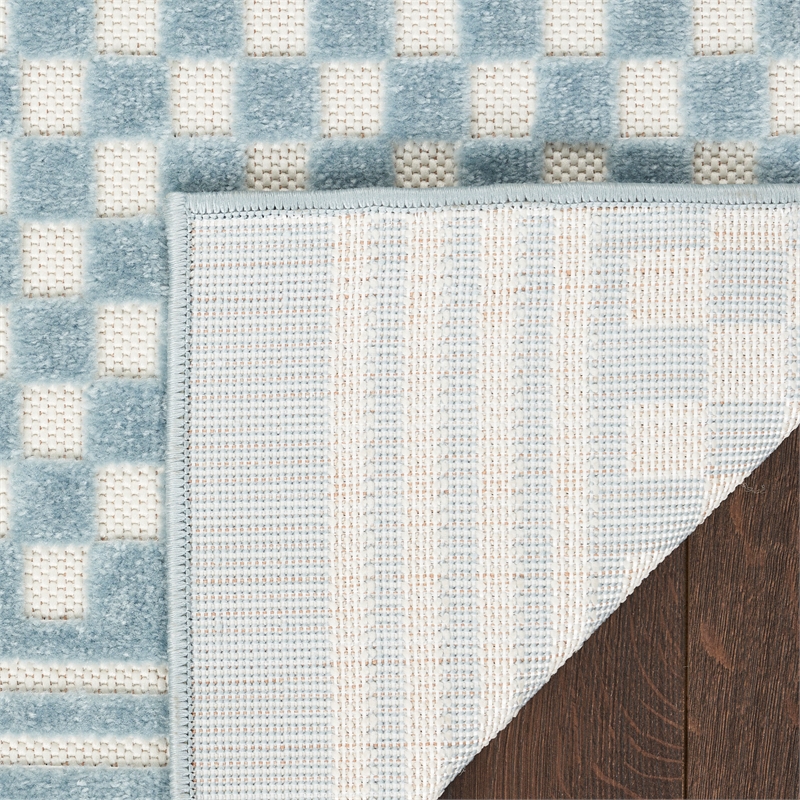 Nourison Home Casual 4' x 6' Blue   Area Rug