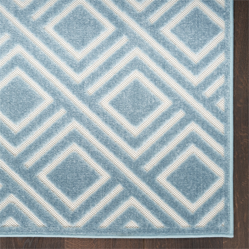 Nourison Home Casual 4' x 6' Blue   Area Rug