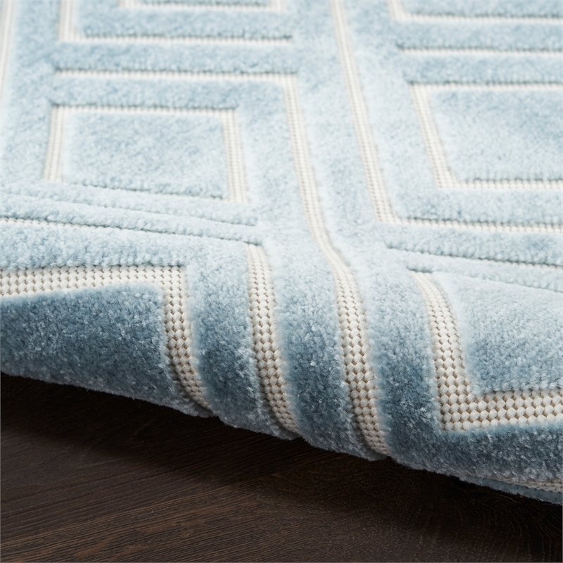 Nourison Home Casual 4' x 6' Blue   Area Rug