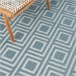 Nourison Home Casual 4' x 6' Blue   Area Rug