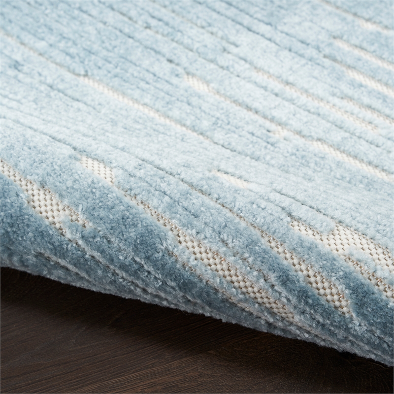 Nourison Home Casual 4' x 6' Blue   Area Rug