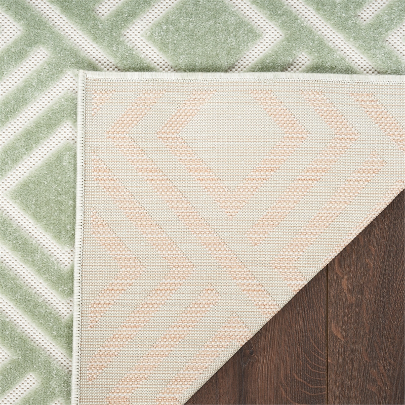 Nourison Home Casual 7' x 9' Green   Area Rug