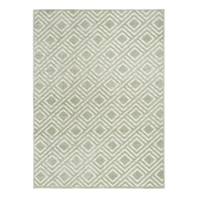 Nourison Home Casual 7' x 9' Green   Area Rug