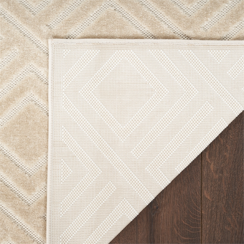 Nourison Home Casual 4' x 6' Beige   Area Rug