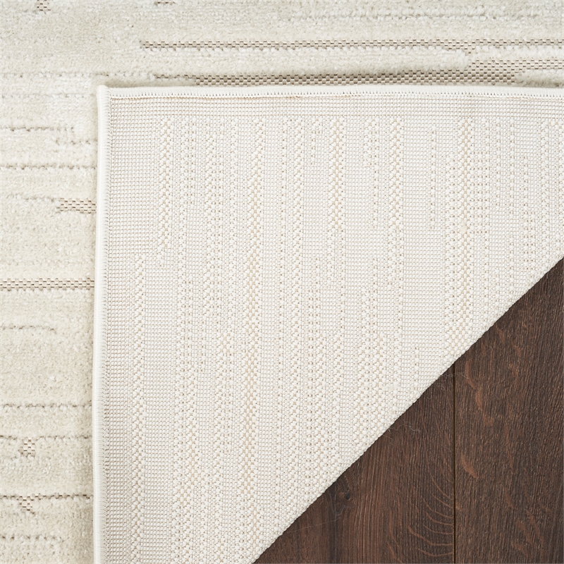 Nourison Home Casual 4' x 6' Beige   Area Rug