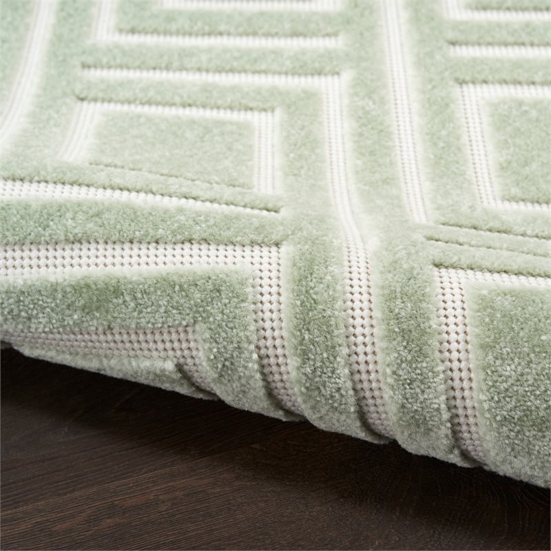 Nourison Home Casual 4' x 6' Green   Area Rug