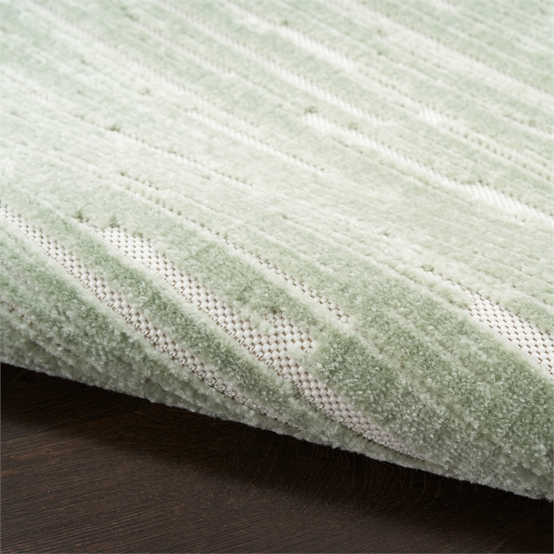 Nourison Home Casual 4' x 6' Green   Area Rug