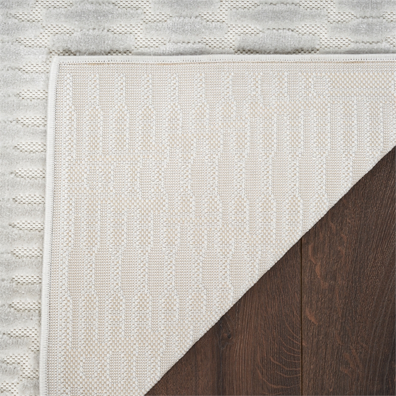 Nourison Home Casual 5' x 7' Light Grey   Area Rug