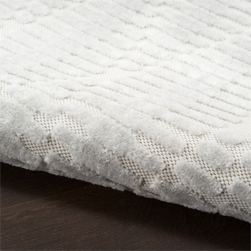 Nourison Home Casual 5' x 7' Light Grey   Area Rug