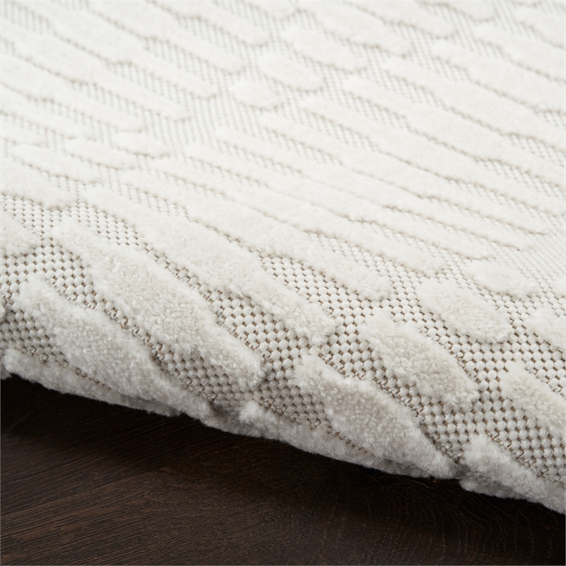 Nourison Home Casual 4' x 6' Ivory   Area Rug