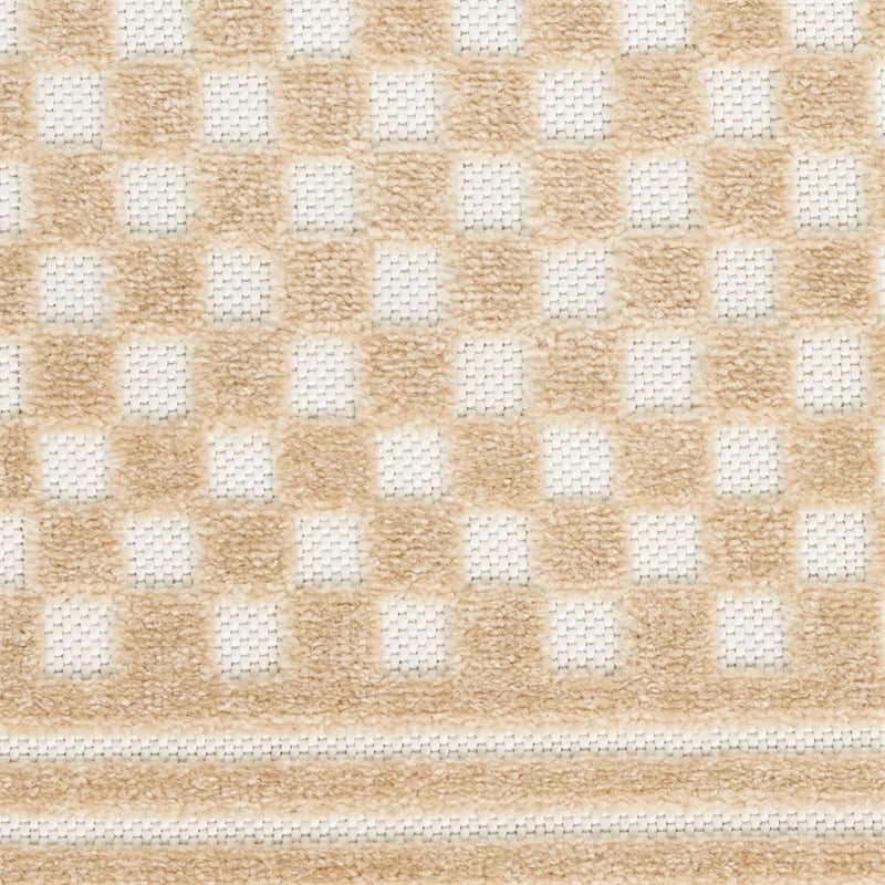 Nourison Home Casual 7' x 9' Taupe   Area Rug
