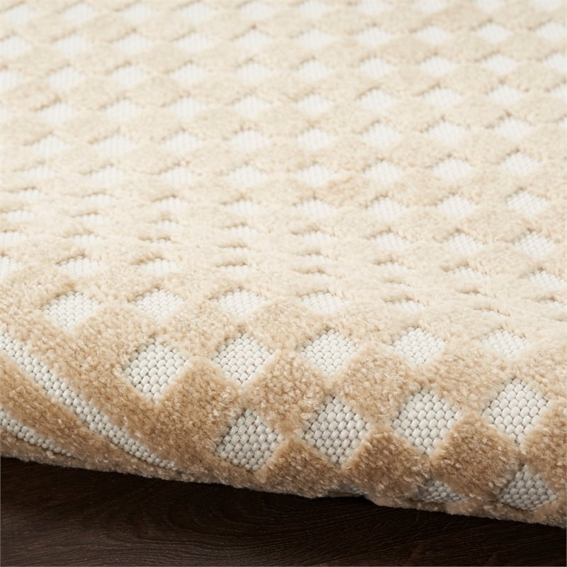 Nourison Home Casual 7' x 9' Taupe   Area Rug
