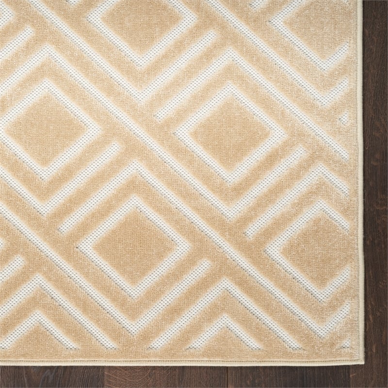 Nourison Home Casual 4' x 6' Taupe   Area Rug