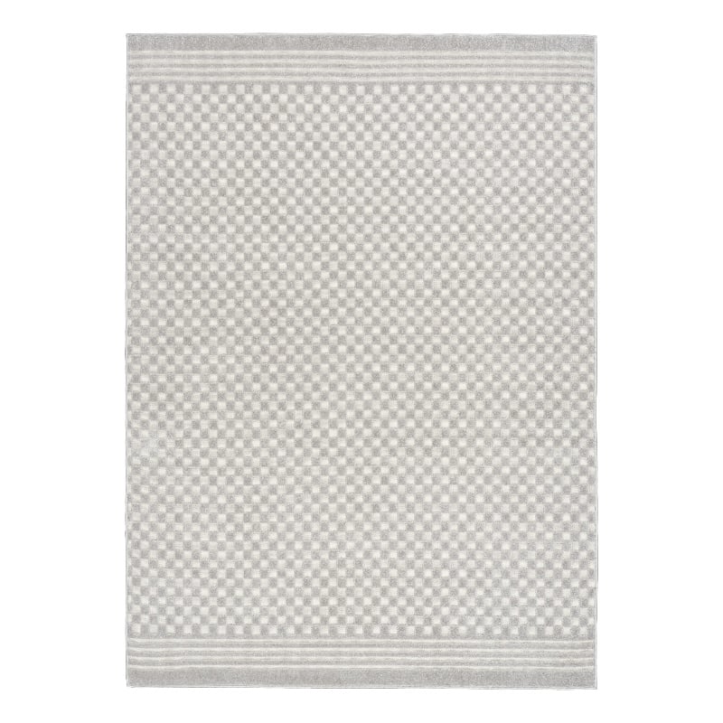 Nourison Home Casual 7' x 9' Light Grey   Area Rug