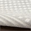 Nourison Home Casual 5' x 7' Light Grey   Area Rug