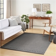Nourison Home Casual 4' x 6' Grey   Area Rug