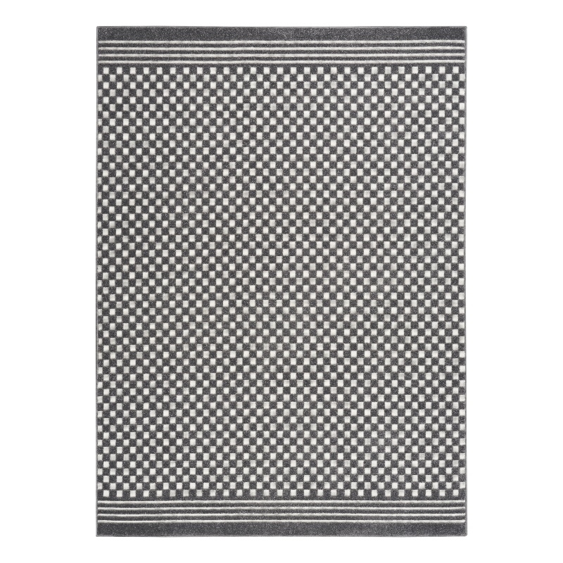 Nourison Home Casual 4' x 6' Grey   Area Rug
